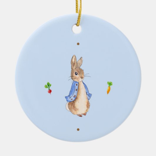 Peter the Rabbit Keramisch Ornament (Voorkant)