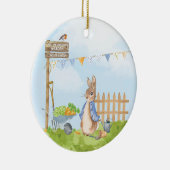 Peter the Rabbit Keramisch Ornament (Rechts)