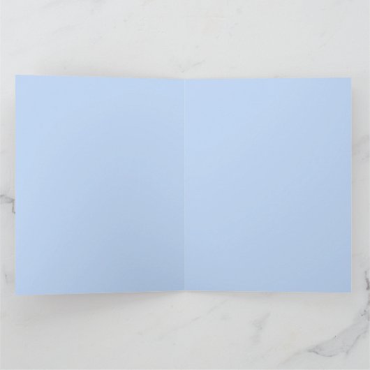 Peter the Rabbit met Blue Leafy Wreath Kaart (Binnen)