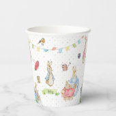 Peter the Rabbit Papieren Bekers (Achterkant)