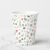 Peter the Rabbit Papieren Bekers (Voorkant)