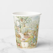 Peter the Rabbit Papieren Bekers (Achterkant)