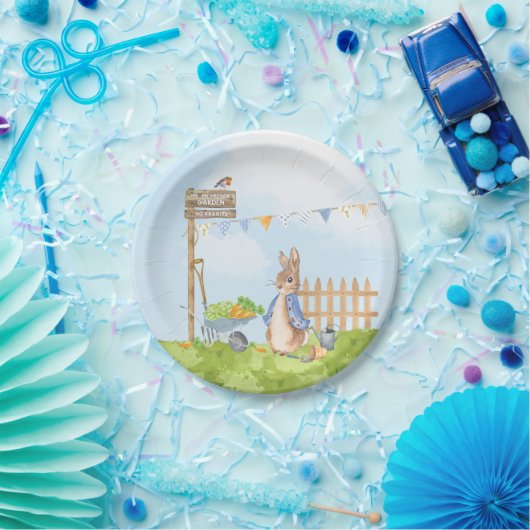 Peter the Rabbit Papieren Bordje (Feest)
