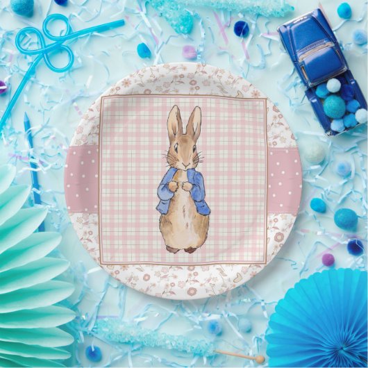 Peter the Rabbit Papieren Bordje (Feest)