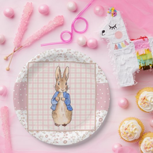 Peter the Rabbit Papieren Bordje (Feest)
