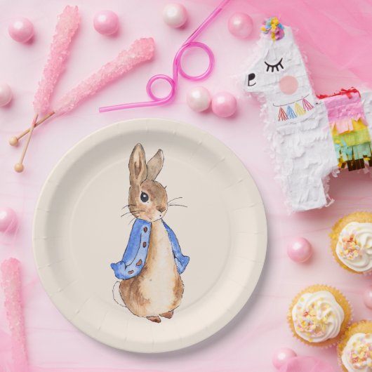 Peter the Rabbit Papieren Bordje (Feest)