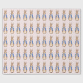Peter the Rabbit Pink Background Cadeaupapier (Vlak)
