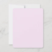 Peter the Rabbit Pink jack jack jack jack jack jac Bedankkaart (Achterkant)