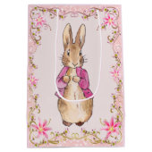 Peter the Rabbit Pink jack jack jack jack jack jac Medium Cadeauzakje (Achterkant)