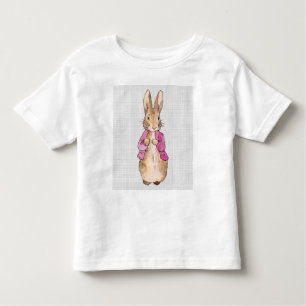 Peter the Rabbit Pink Jacket Grey Linen Kinder Shirts