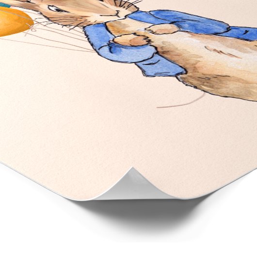 Peter the Rabbit Poster (Hoek)