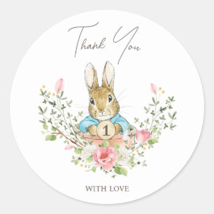 Peter the Rabbit Ronde Sticker