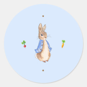 Peter the Rabbit Ronde Sticker