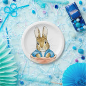 Peter the Rabbit Sitting in a Pot Papieren Bordje (Feest)