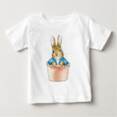 Peter the Rabbit Sitting in Plant Pot (Voorkant)