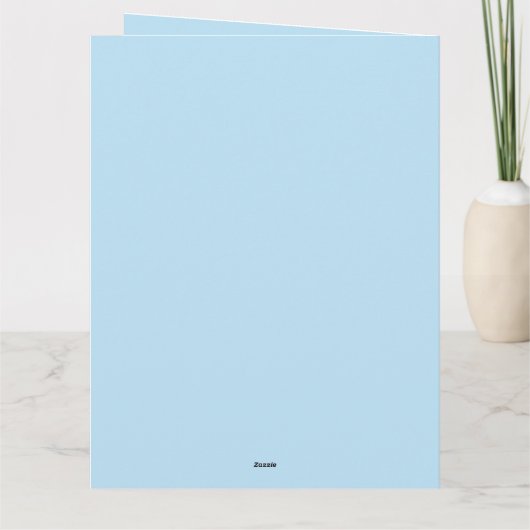 Peter the Rabbit Sitting in Plant Pot Bedankkaart (Achterkant)