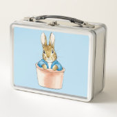 Peter the Rabbit Sitting in Pot Plant (Voorkant)