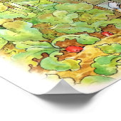 Peter the Rabbit Sneaking in Mc Gregor's Vegie G Poster (Hoek)