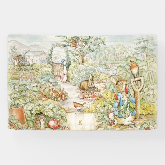 Peter the Rabbit Spandoek (Horizontaal)