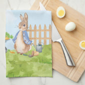 Peter the Rabbit Theedoek (Quarter Fold)