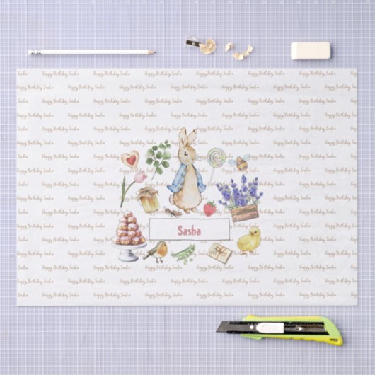 Peter the Rabbit Tissuepapier (Craft)