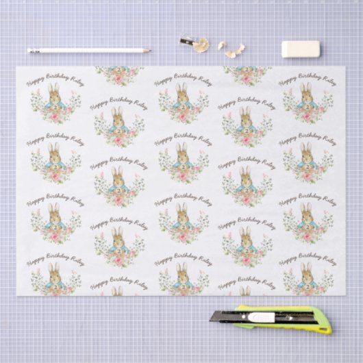 Peter the Rabbit Tissuepapier (Craft)