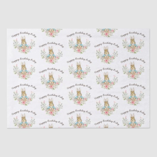 Peter the Rabbit Tissuepapier (Voorkant)