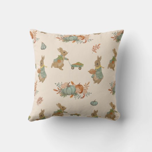 Peter the Rabbit vakantie Sierkussen (Achterkant)