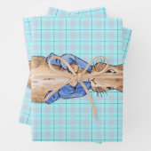 Peter the Rabbit Wrapping Paper (In situ)