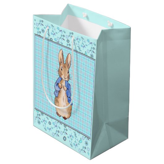 Peter the Rabbit Wrapping Paper Medium Cadeauzakje (Achterkant Gekanteld)