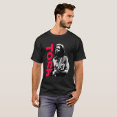Peter Tosh met gitaar Adrian Boot Foto T-shirt (Voorkant volledig)