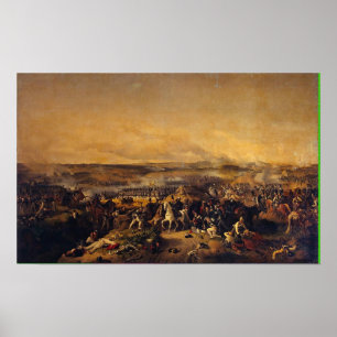 Peter von Hess - De slag om Borodino Poster