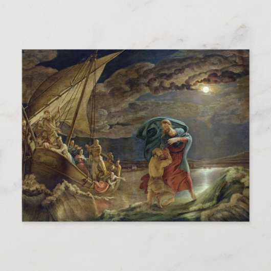 Peter Walks on Water, 1806 Briefkaart (Voorkant)