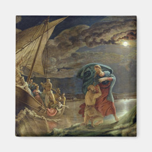 Peter Walks on Water, 1806 Magneet