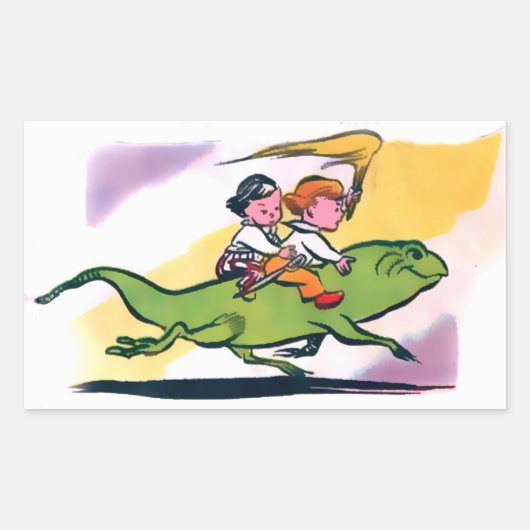 Peter Wheat's Lizard Ride Stickers (7 vormen) (Voorkant)