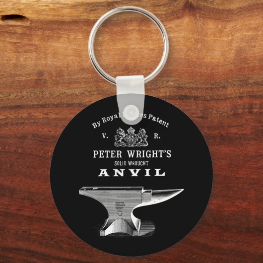 Peter Wright Anvil Blacksmithing Sleutelhanger (Voorkant)