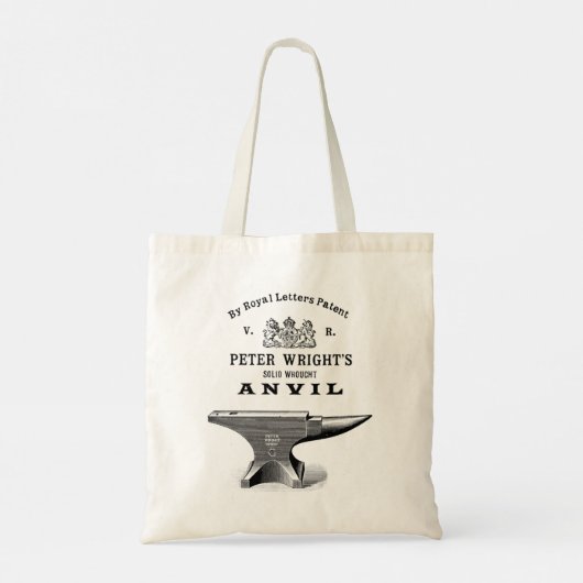  Peter Wright Anvil Blacksmithing Tote Bag (Achterkant)