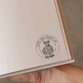 Peterbald Cat, boek uit de bibliotheek van Rubberstempel