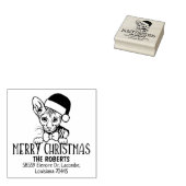 Peterbald Cat Return-adres Rubberstempel (Gestempeld)