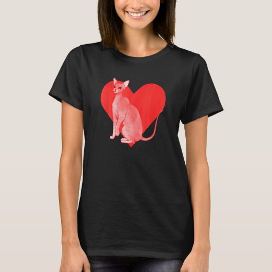 Peterbald kat t-shirt (Voorkant)