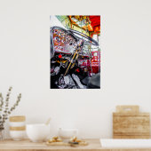 Peterbilt 359 dash poster (Keuken)