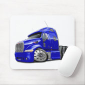 Peterbilt Blue Truck Muismat (Met muis)