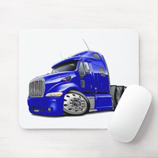 Peterbilt Blue Truck Muismat (Met muis)