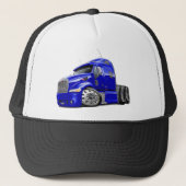 Peterbilt Blue Truck Trucker Pet (Voorkant)