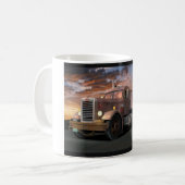 Peterbilt "Duel Truck" Coffee Mok (Voorkant links)