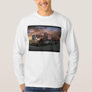 Peterbilt "Duel Truck" Lange hoes T-shirt