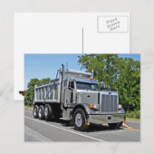 Peterbilt Dump Truck Briefkaart (Voorkant / Achterkant)