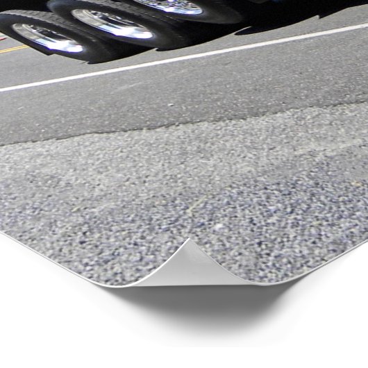 Peterbilt Dump Truck Poster (Hoek)