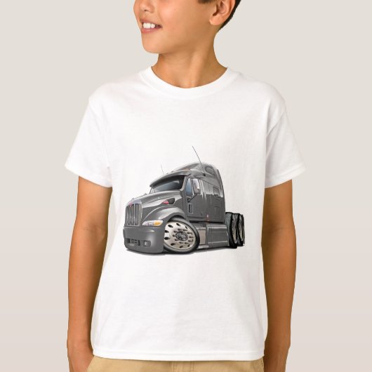 Peterbilt Gray Truck T-shirt (Voorkant)