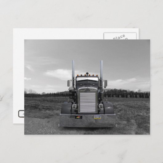 Peterbilt Needle Nose b/w Briefkaart (Voorkant / Achterkant)